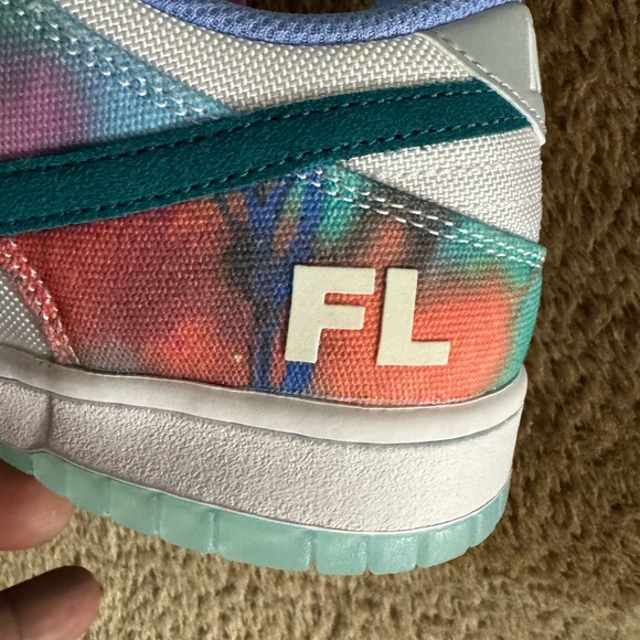 FUTURA LABORATORIES X DUNK LOW SB 'BLEACHED AQUA' size 10.5 - Picture 13 of 13
